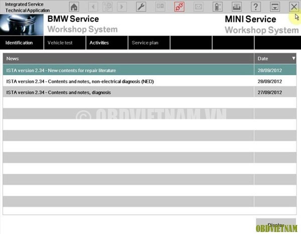 Phần mềm sửa chửa BMW